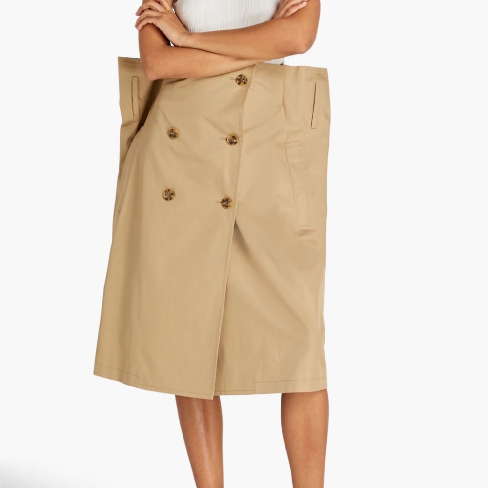 NWT MM6 Transformative Oversized Trench Skirt